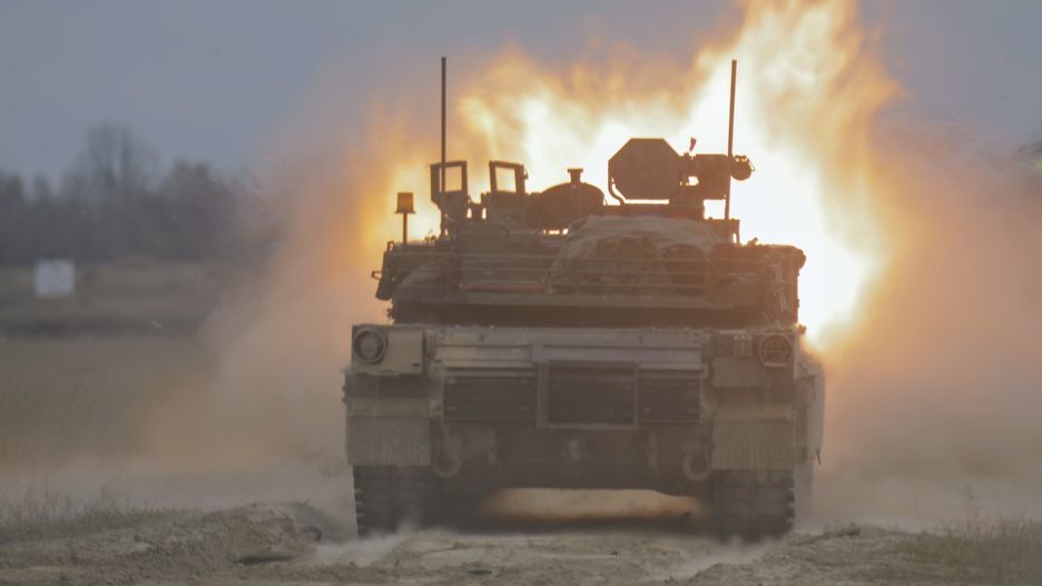 W Poznaniu już strzelają Abramsy w najnowszej wersji.