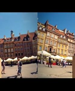 Wideo z Warszawą w tle: Stolica w 3D VR