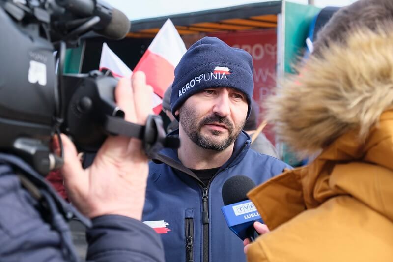 protest rolników agrounia lublin
