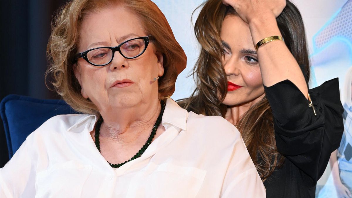 Elżbieta Zapendowska i Edyta Herbuś