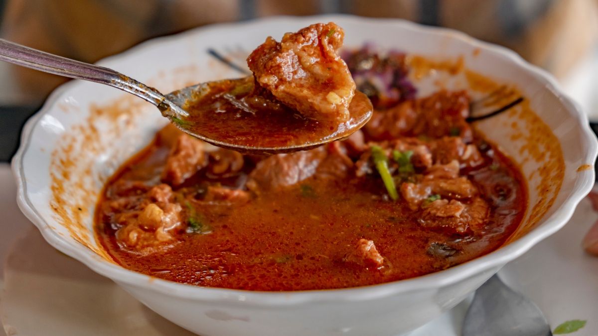 Gruzińska zupa charczo