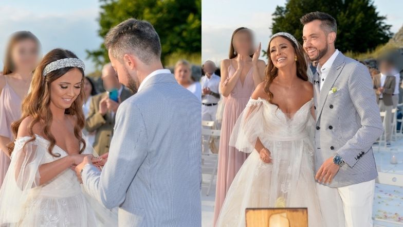 Tak wyglądał ślub Agnieszki Mrozińskiej