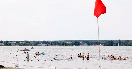 Zakwitły już sinice. Zamknięte kąpieliska na Pomorzu
