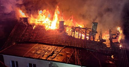 Pożar kamienicy w Olsztynie. Kolejny taki przypadek