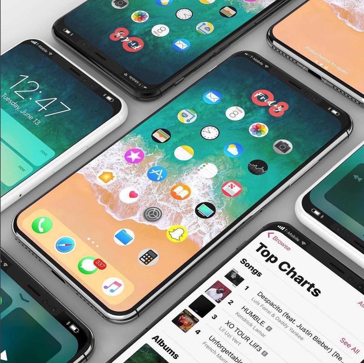 iPhone 8 i czytnik linii papilarnych zintegrowany z ekranem - będzie czy nie będzie? 1