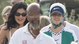 Roześmiani Kylie Jenner i Timothée Chalamet UKRYWAJĄ SIĘ przed paparazzi podczas francuskich wakacji. Widać, że miłość kwitnie?