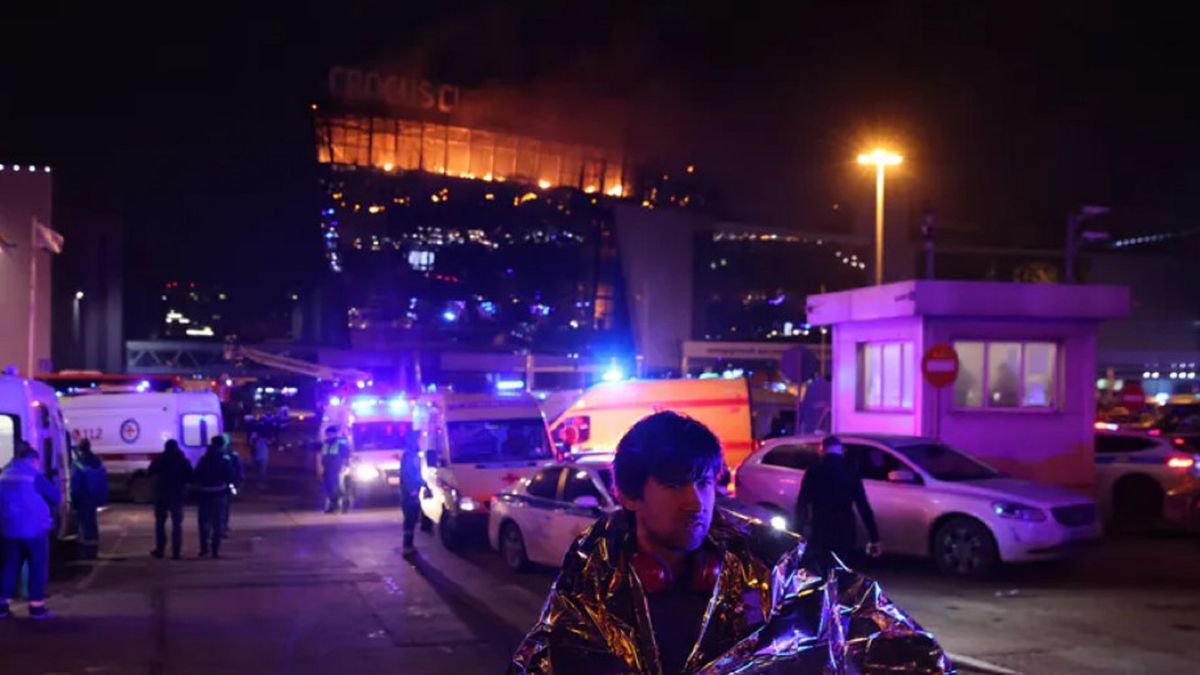 Zamach w Krasnogorsku koło Moskwy.