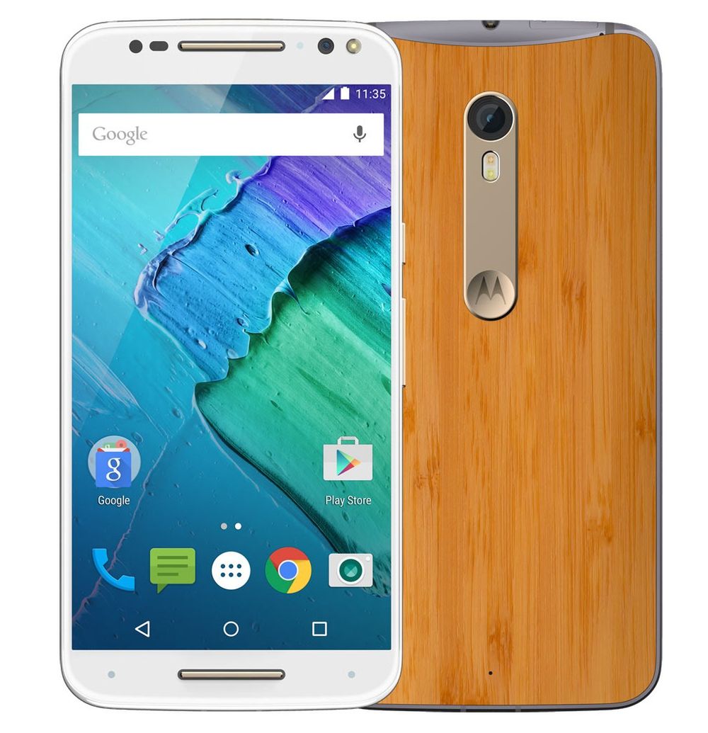 Motorola Moto X Style z bambusową obudową