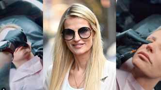OSTRZEGAMY: Dominika Tajner relacjonuje zabieg z użyciem IGŁY. "W klinice czuję się jak w domu"