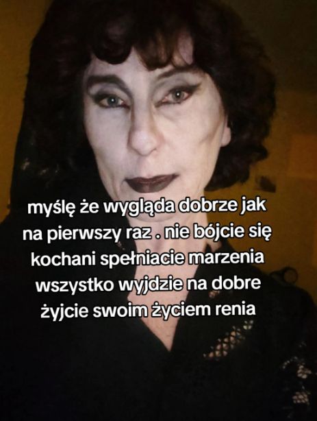 Pierwszy makijaż w stylu gotyckim