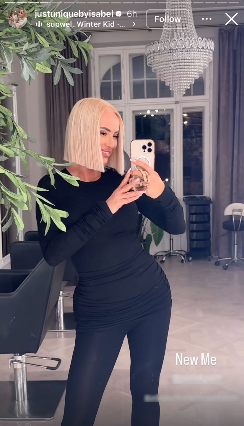 Izabela Macudzińska chwali się nową fryzurą