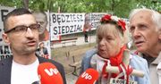 Sceny przed KPRM. "Miasteczko Gniewu" pod oknami Donalda Tuska