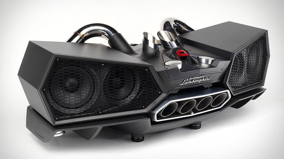 Ixoost Esavox Lamborghini Speaker System: głośnik Bluetooth jak Lamborgini Aventador 1