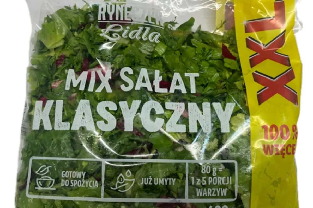 Mieszanka sałat wycofana ze sprzedaży ze sklepów Lidl