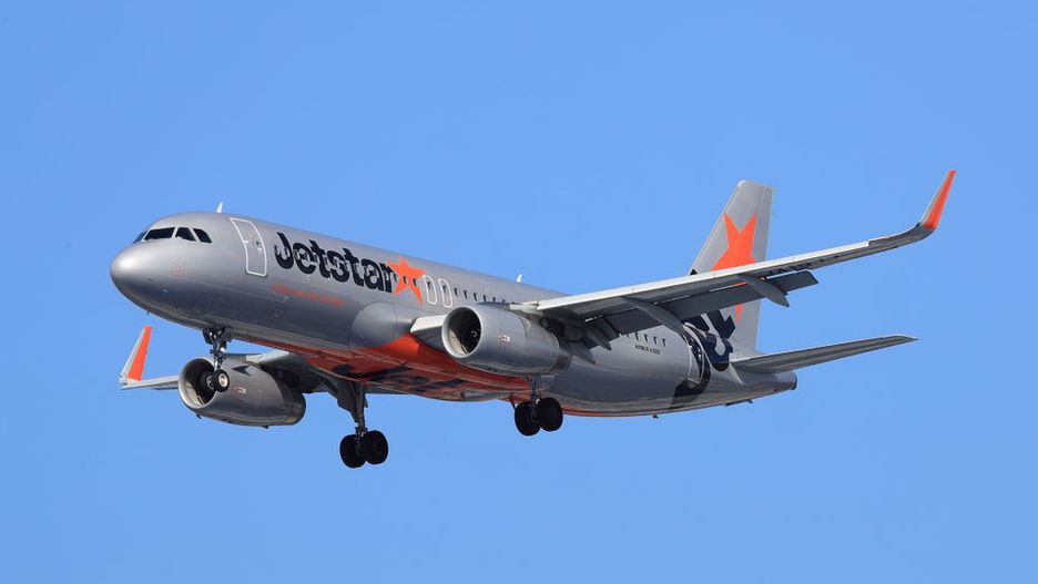 Samolot należący do linii Jetstar Airways