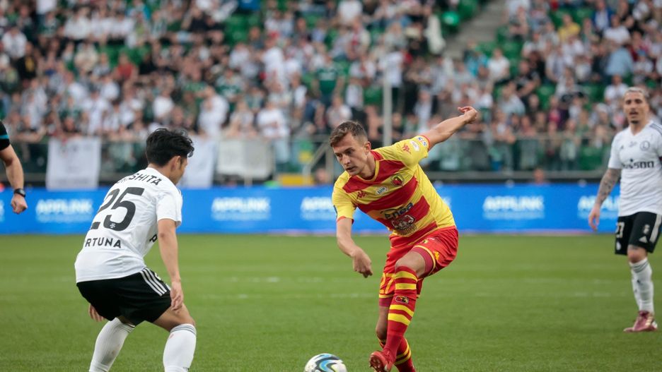 25. kolejka PKO Ekstraklasy mecz Legia Warszawa vs Jagiellonia Białystok