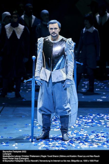 Klaus Florian Vogt (Lohengrin) © Bayreuther Festspiele/ Enrico Nawrath