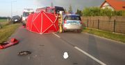 Tragiczny wypadek z udziałem radiowozu. Motocyklista nie żyje