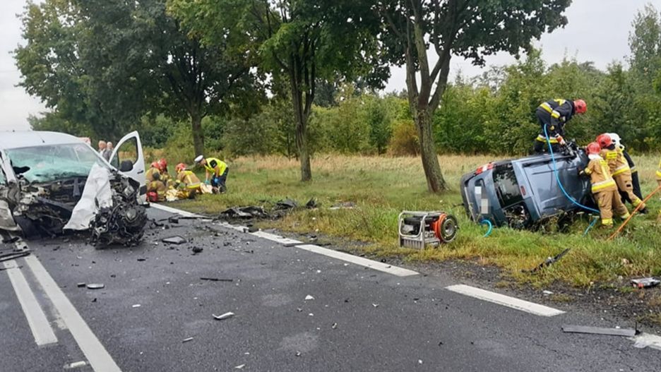 Wypadek na DK36