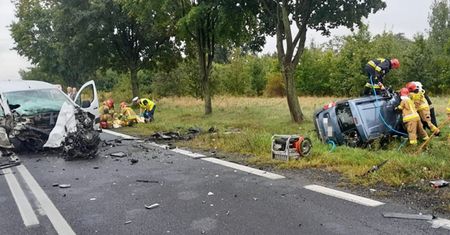 Śmiertelny wypadek na Dolnym Śląsku. Wśród rannych dziecko