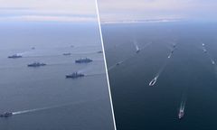 "Ocean-2024". Setki rosyjskich okrętów wyszło w morze