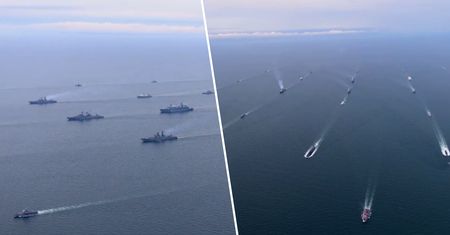 "Ocean-2024". Setki rosyjskich okrętów wyszło w morze