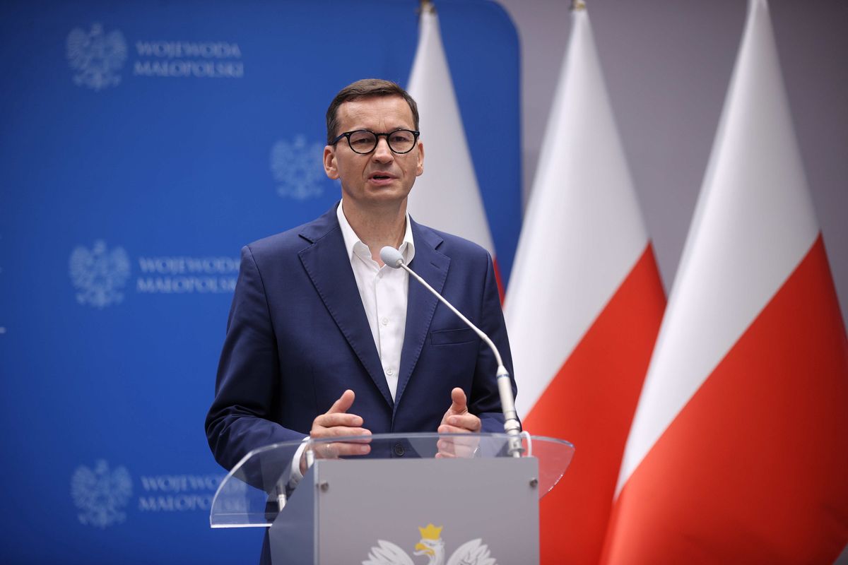 Mateusz Morawiecki o pomocy państwa poszkodowanym po nawałnicach w Małopolsce