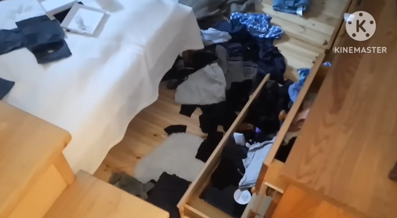 Małżonkowie nagrali, jak wygląda ich dom po włamaniu