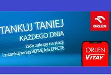 Promocja na paliwo na stacjach Orlen