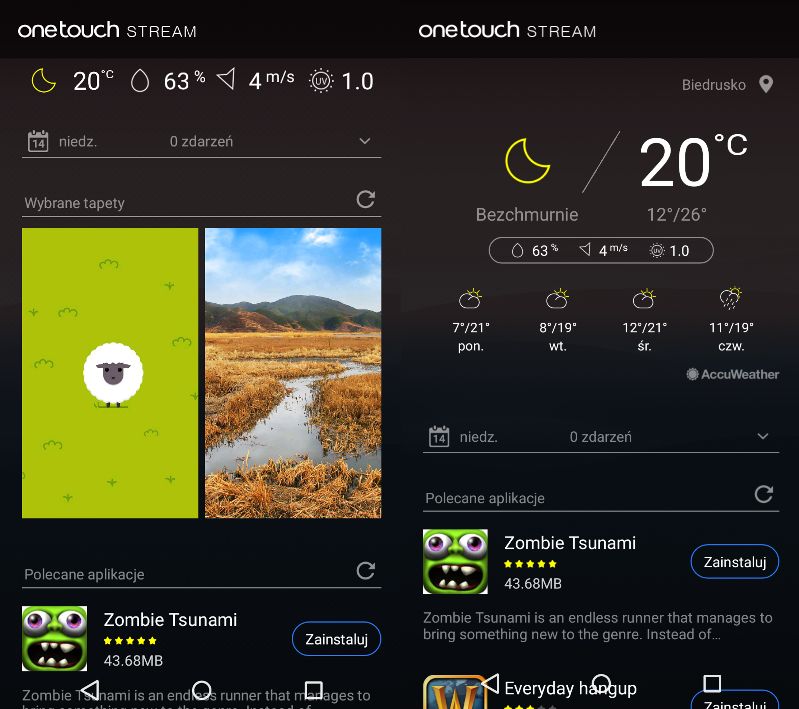 OneTouch Stream