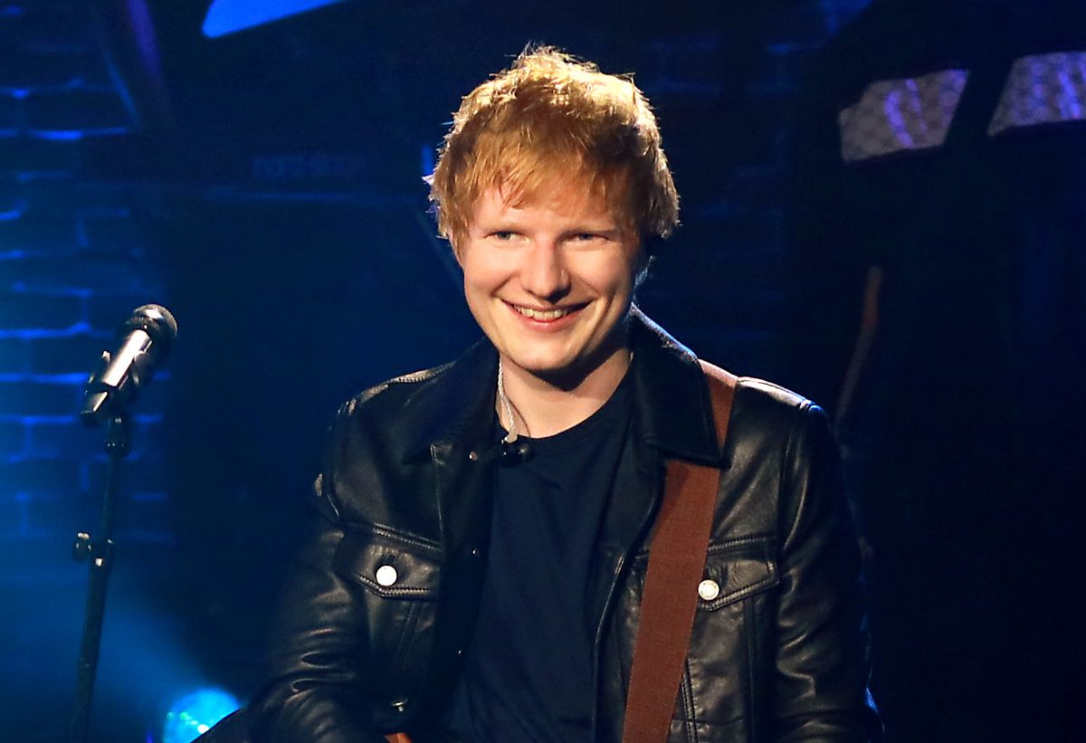 Ed Sheeran miał niespodziewaną kontrolę w czasie wywiadu