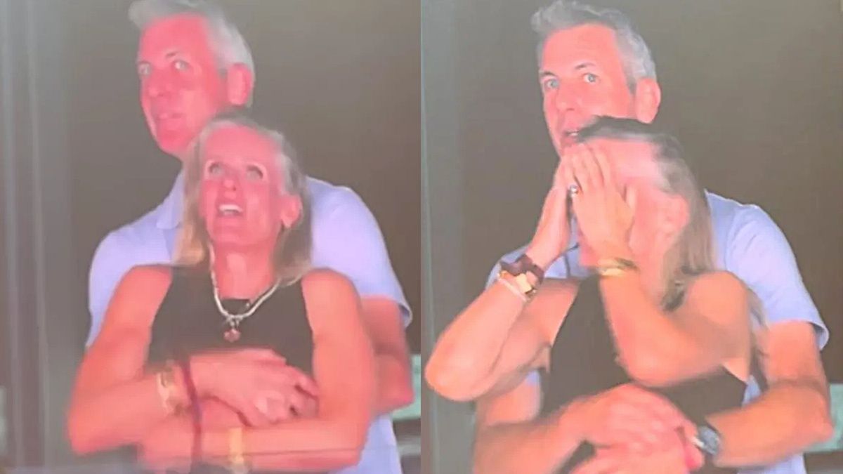 Andy Byron i Kristin Cabot