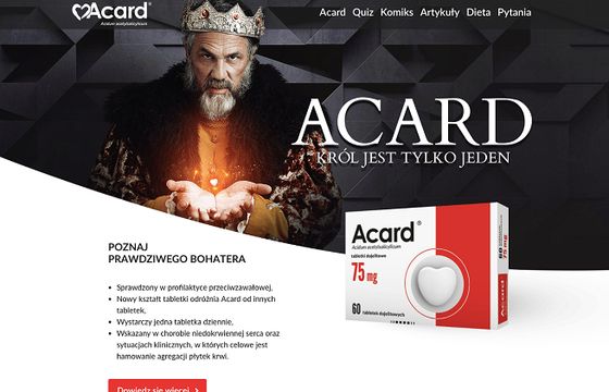 Acard z kampanią do lekarzy oraz farmaceutów