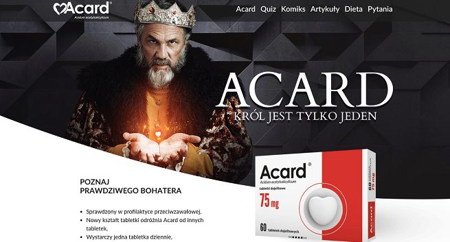 Acard z kampanią do lekarzy oraz farmaceutów