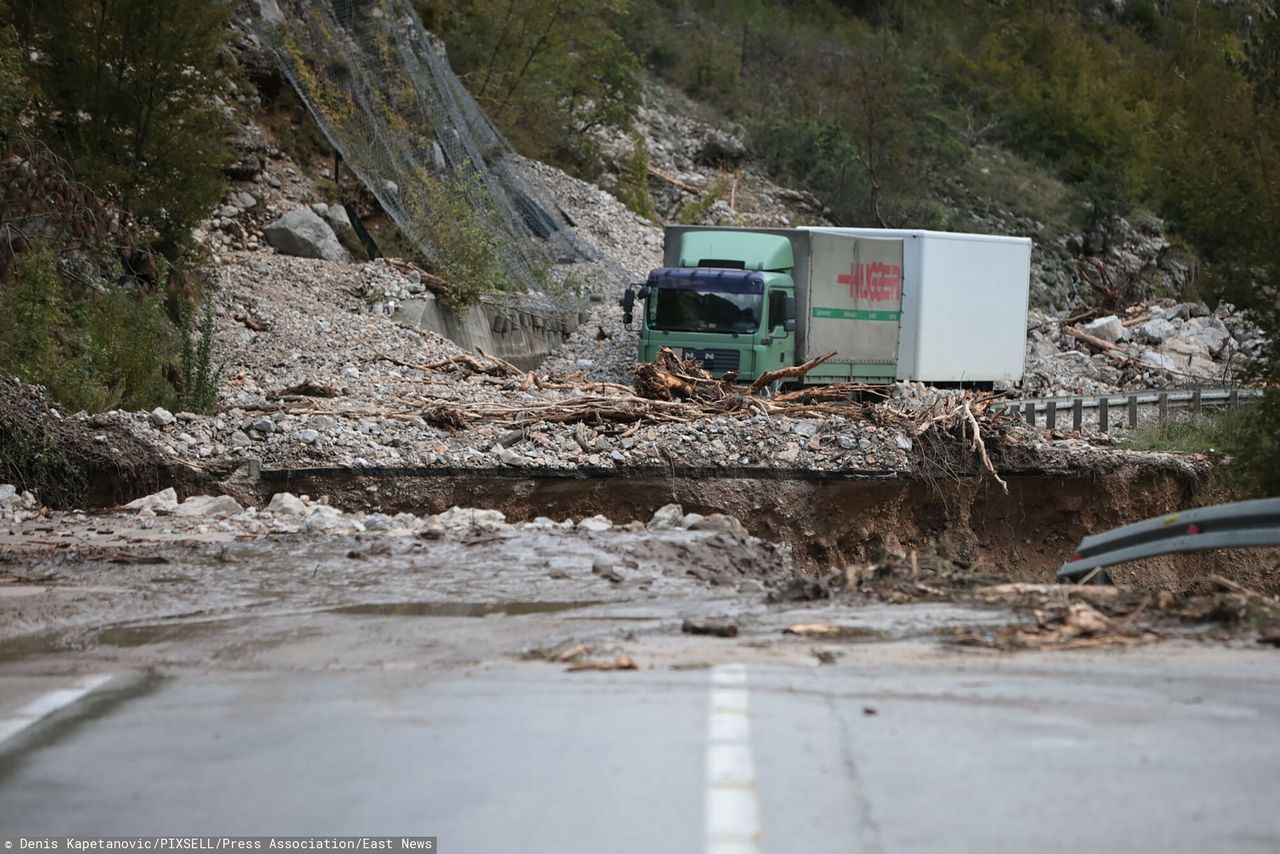 Torrential rains in Bosnia and Herzegovina.