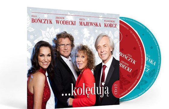 Płyty z polskimi kolędami w ramach dodatku do „Gazety Wyborczej”