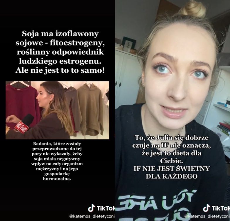 Dietetyczka krytykuje dietetyczne wywody Julii Wieniawu