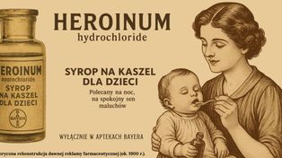Heroinowe syropy dla dzieci. Sprzedawano je bez recepty w ubiegłym stuleciu
