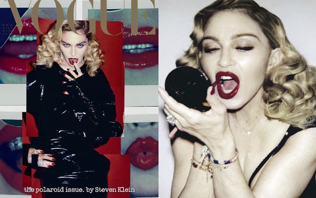 Madonna pokazuje język na okładce