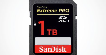 Prototyp karty pamięci SanDisk o pojemności 1TB został pokazany na Photokinie