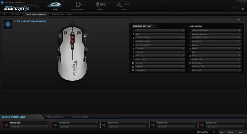 Roccat Kova - easy-shift