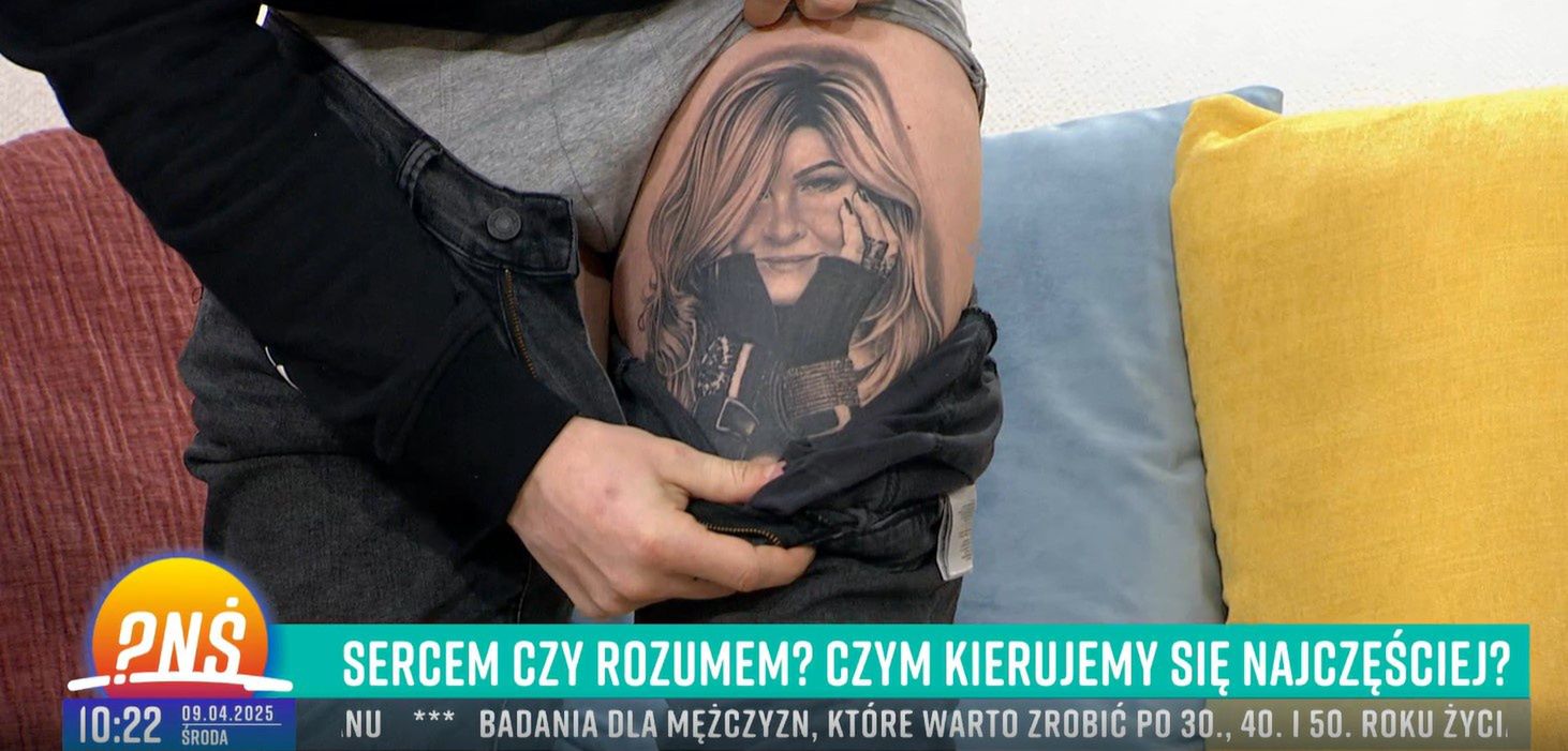 Marek Molak pokazał tatuaż z Beatą Kozidrak
