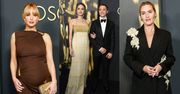Tłum pierwszoligowych gwiazd na gali honorowych Oscarów: Angelina Jolie z synem, ciężarna Jennifer Lawrence, zjawiskowa Kate Winslet