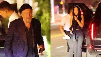86-letni Al Pacino drepcze za młodszą o ponad PÓŁ WIEKU ukochaną w drodze do restauracji. Para jak z żurnala? (ZDJĘCIA)