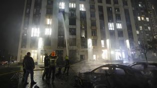 Działo się w nocy. Pociski nad Kijowem, alerty w Polsce