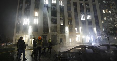 Działo się w nocy. Pociski nad Kijowem, alerty w Polsce