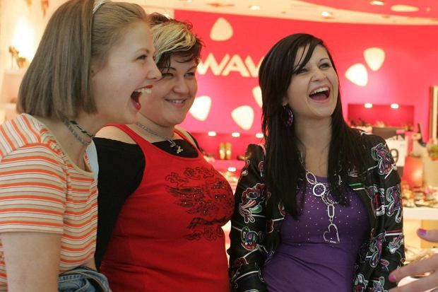 Kadry z filmu "Galerianki". Tak kiedyś wyglądały główne aktorki 