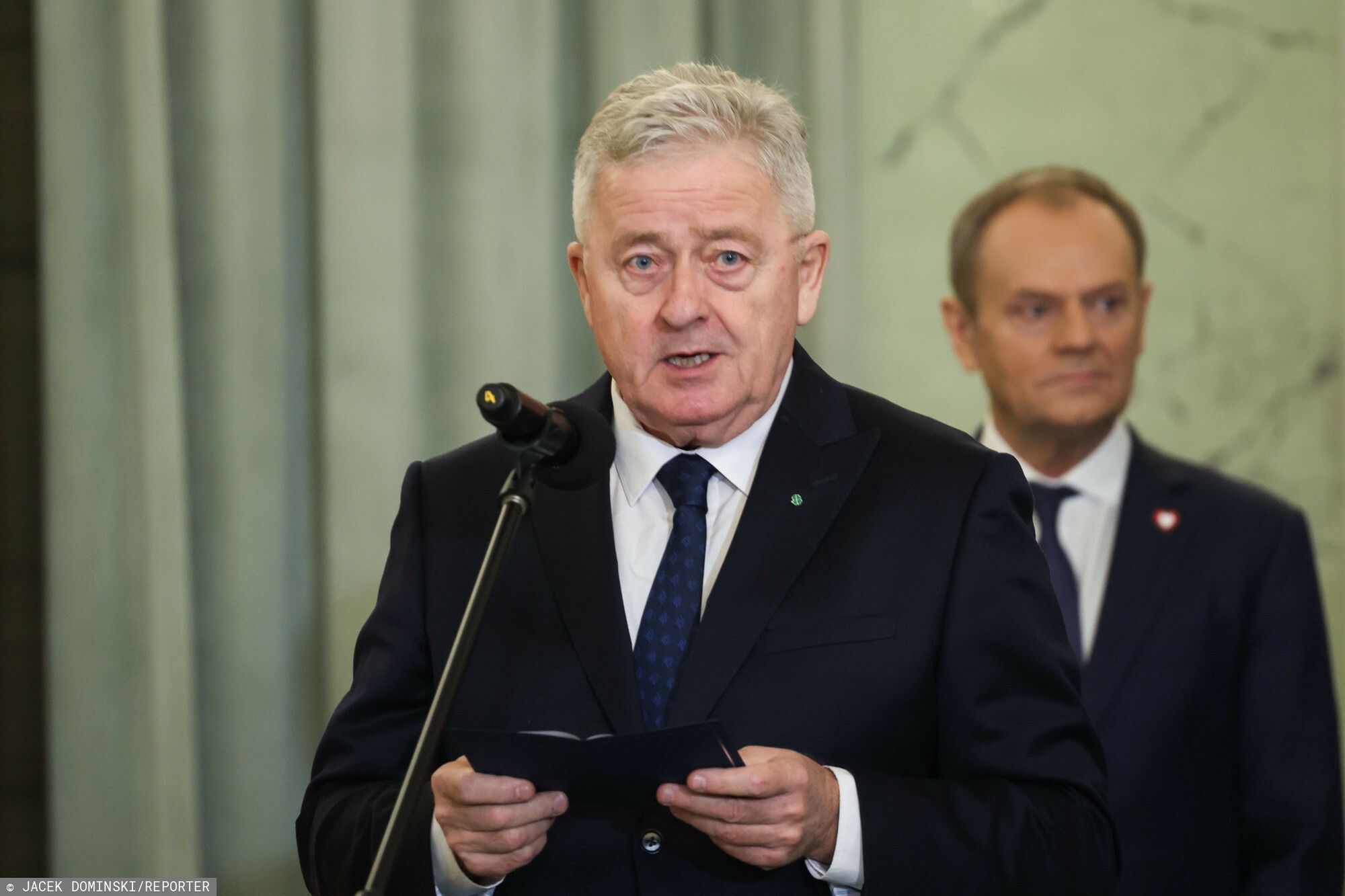 Minister rolnictwa Czesław Siekierski