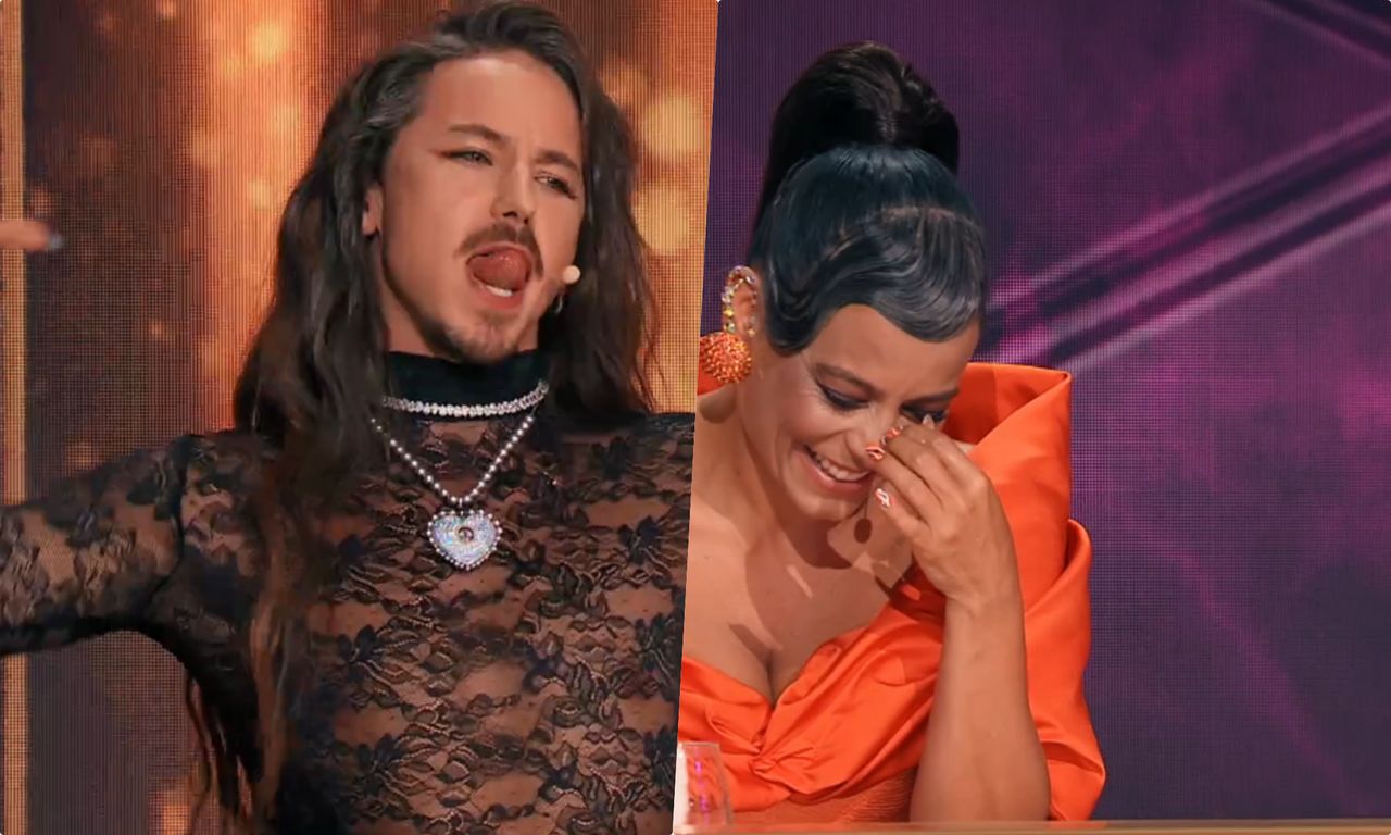 Michał Szpak i Anna Mucha w "Czas na Show. Drag Me Out"