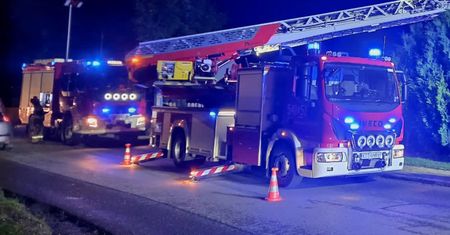 Dwa nocne pożary w Małopolsce. Nie żyje 85-latka